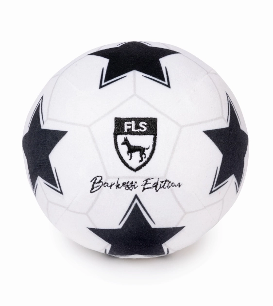 FuzzYard Squeaky Plush Dog Toy (Soccer Ball)