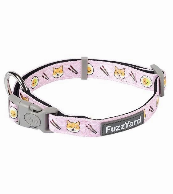 FuzzYard SuShiba Dog Collar dog charms,dog ID