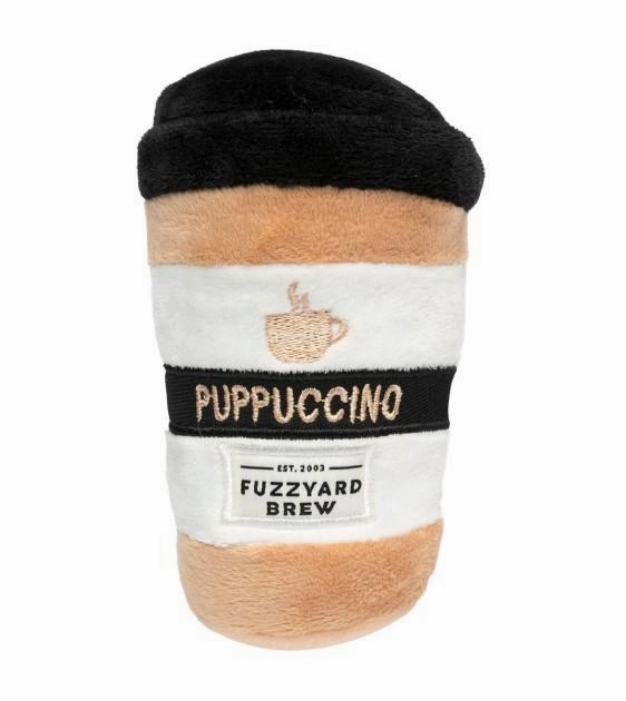 FuzzYard Take Away Coffee Dog Plush Toy pet souvenir,gift item