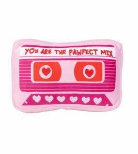FuzzYard Valentine's Day Plush Dog Toy (Pawfect Mix Tape) wet dog food,moist dog food