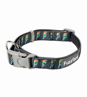 FuzzYard Volt! Dog Collar dog charms,dog ID