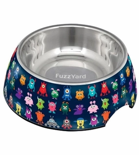 FuzzYard Yard Monsters Dog Feeding Bowl dog bowl,pet feeder