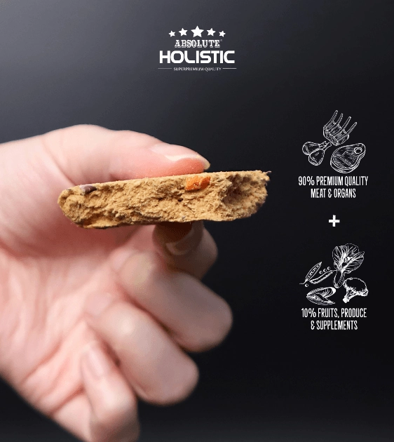 GIFT WITH PURCHASE >$120: Absolute Holistic Freeze Dried Patties Dog Food (Random Flavour Trial Pack x 1)