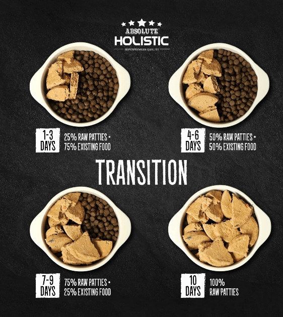 GIFT WITH PURCHASE >$120: Absolute Holistic Freeze Dried Patties Dog Food (Random Flavour Trial Pack x 1)