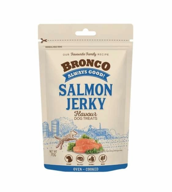 GIFT WITH PURCHASE >$120: Bronco Dehydrated / Jerky Dog Treats (Random Flavour)