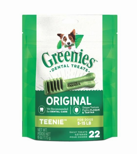 GIFT WITH PURCHASE >$120: Greenies Dental Dog Chews 3oz (1 x Random Size)