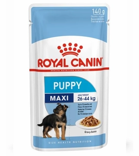 GIFT WITH PURCHASE >$120: Royal Canin MAXI Pouch Wet Dog Food (PUPPY) large breed food,big dog food