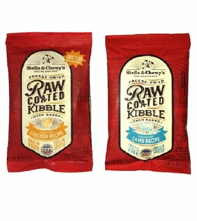 GIFT WITH PURCHASE >$120: Stella & Chewys Freeze Dried Raw Coated Dog Food Trial Pack (1 x Random Flavour)