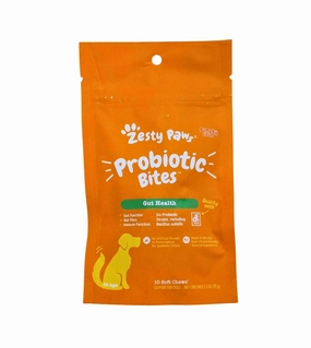 GIFT WITH PURCHASE >$120: Zesty Paws Probiotic Bites Gut Supplements Trial Pack (1 x Random Flavour) dog leash,walking strap