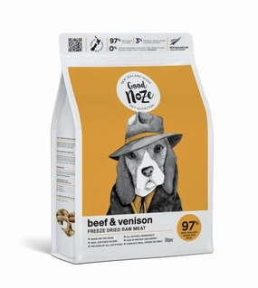 Good Noze Freeze Dried Raw Dog Food (Beef & Venison)
