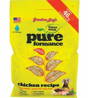 Grandma Lucys PureFormance Freeze Dried Chicken Recipe Dog Food