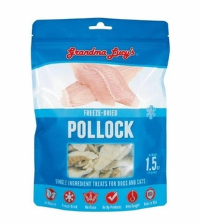 Grandma Lucys Singles Freeze Dried Pollock Cat & Dog Treats