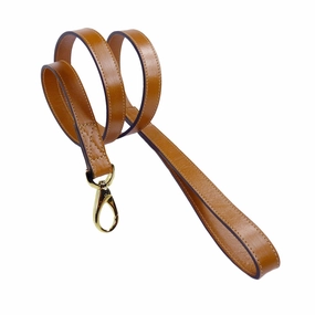Hamilton Collection Dog Leash Natural/Gold