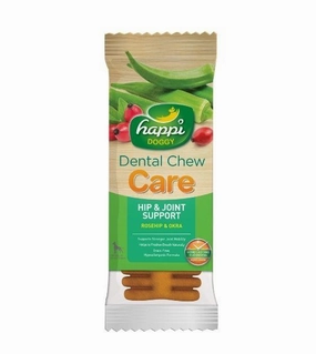 Happi Skippi (Happi Doggy) CARE Dental Dog Chews (Hip & Joint Support) dog chews,dog bones