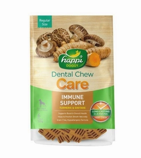 Happi Skippi (Happi Doggy) CARE Dental Dog Chews (Immune Support)