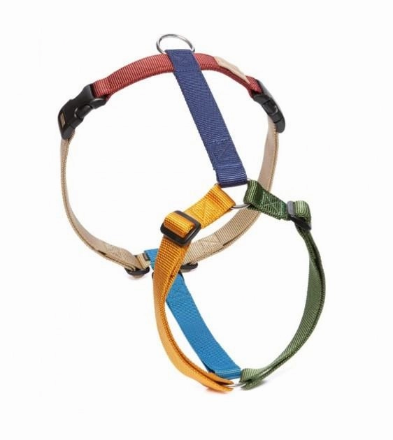 Haqihana Multicolor Dog Harness (By Turid Rugaas)