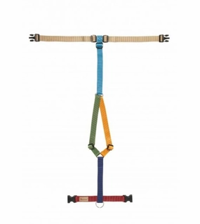 Haqihana Multicolor Dog Harness (By Turid Rugaas)