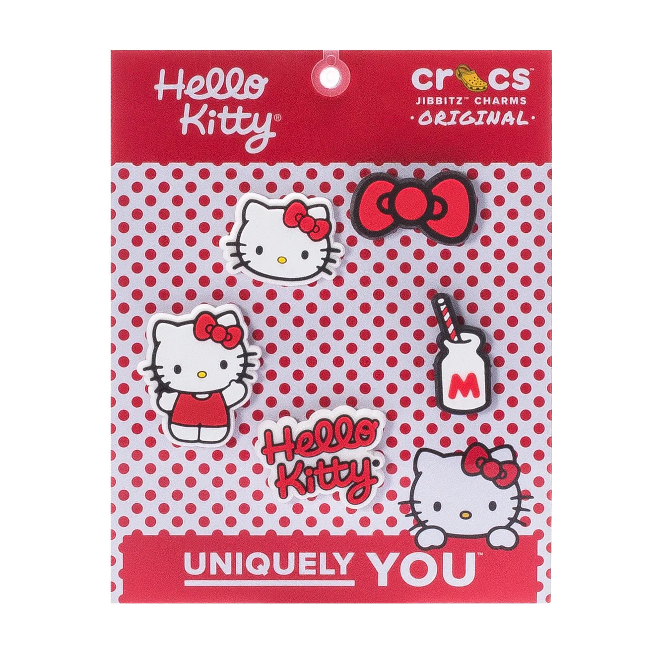 Hello Kitty 5 Pack Jibbitz Shoes_Crocs