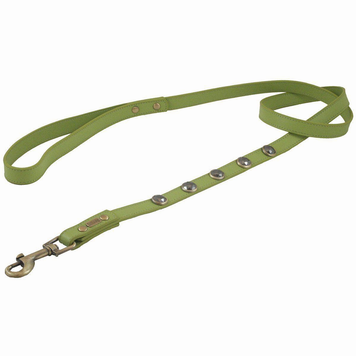Hematite Pebble Dog Leash