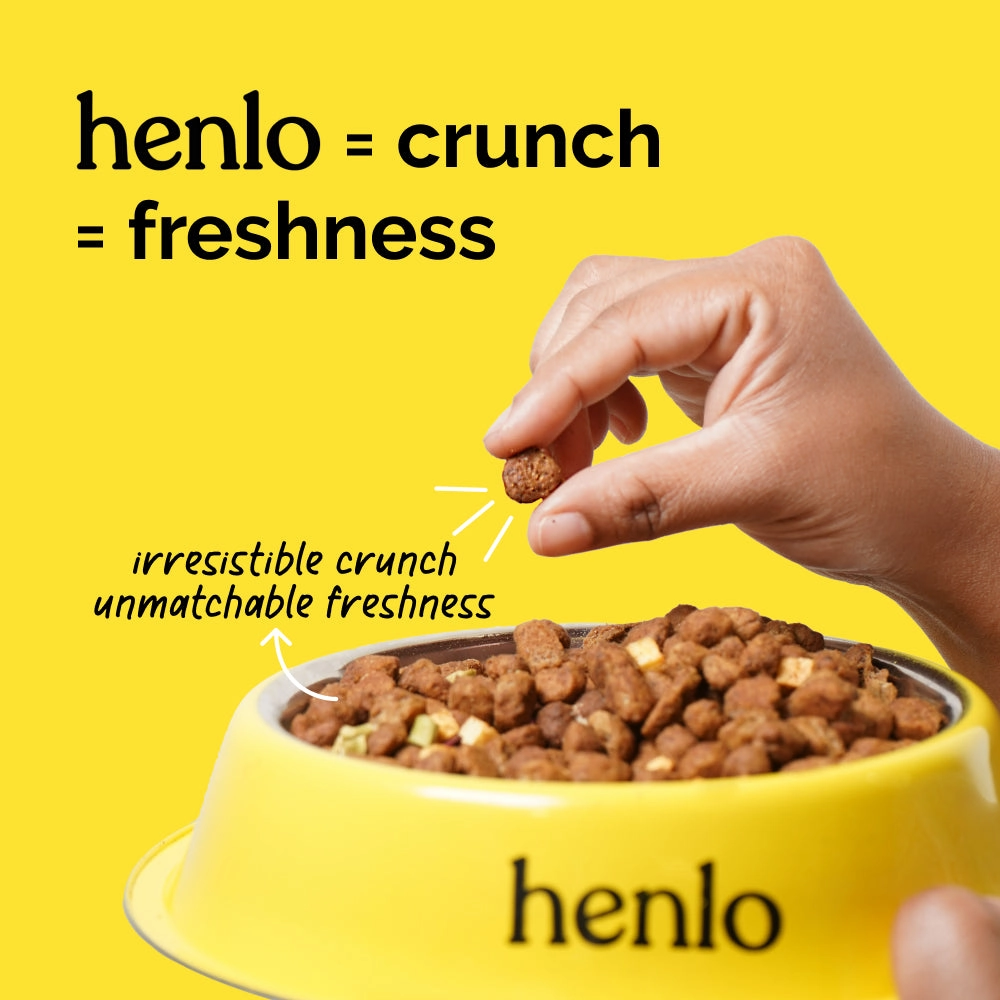 Henlo Chicken Vegetable Baked Adult Dry Food, Bark Out Loud Allergy Itch Relief Shampoo Dogs Combo