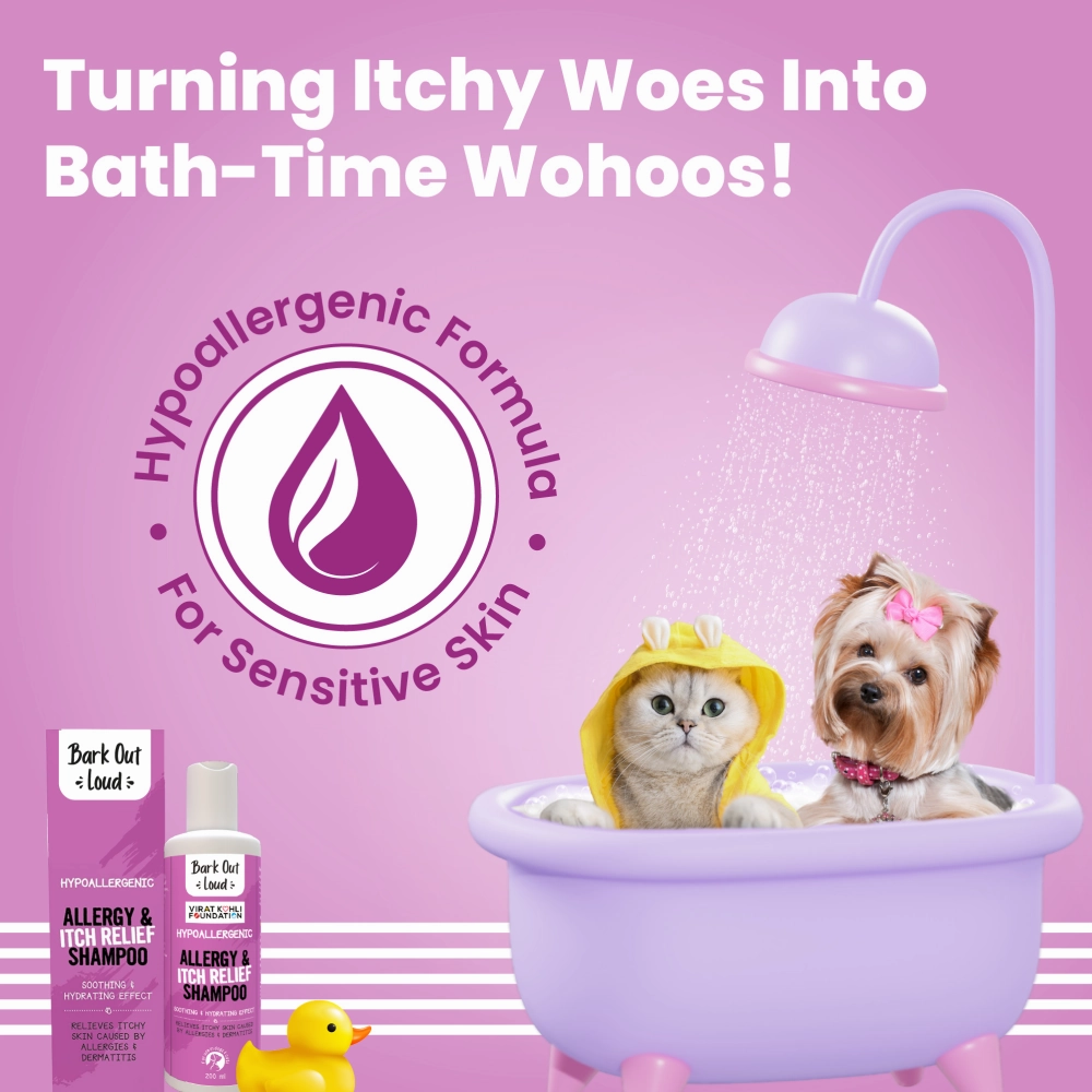 Henlo Chicken Vegetable Baked Adult Dry Food, Bark Out Loud Allergy Itch Relief Shampoo Dogs Combo