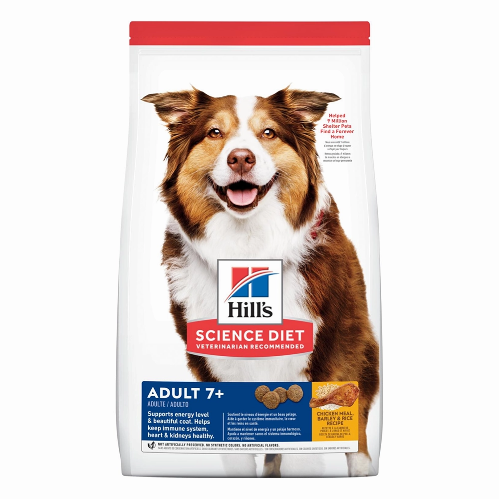 Hill's Science Diet Canine Mature Adult 7  Chicken Meal, Barley & Brown Rice 3kg
