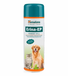 Himalaya Erina EP Dusting Powder For Dogs & Cats (Flea & Tick Control) dog shampoo,bathing supplies