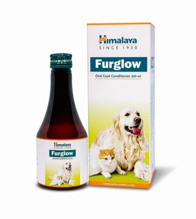 Himalaya Furglow Oral Coat Conditioner Skin & Coat Supplements for Dogs & Cats dog shampoo,bathing supplies