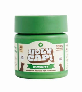 Holy Cap Medicinal Mushroom Supplement for Dogs (Immunity)