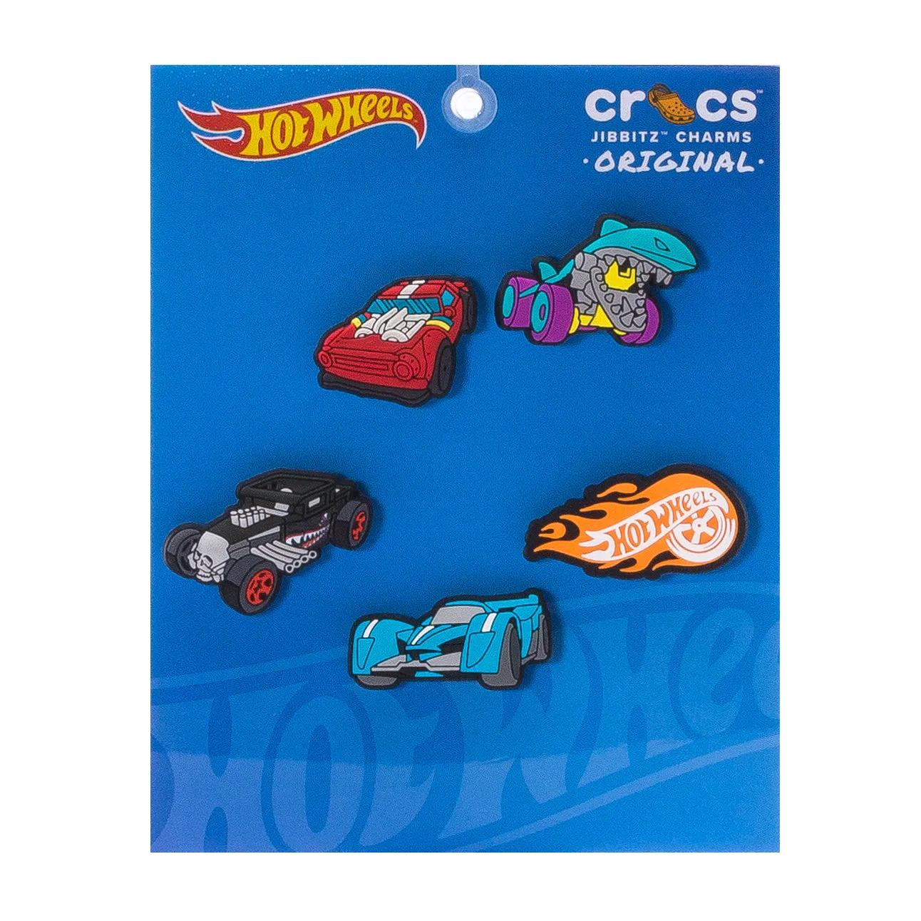 Hot Wheels Oversized 5 Pack Jibbitz Shoes_Crocs
