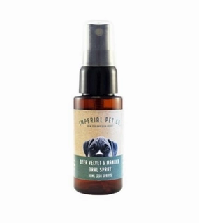 Imperial Pet Co. Deer Velvet & Manuka Oral Spray for Dogs pet coat care,skin health