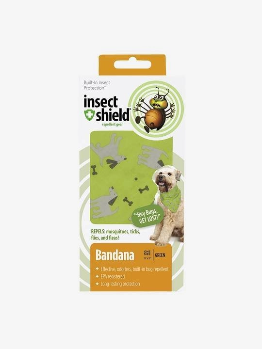 Insect Shield Dog & Bone Flea & Tick Repellent Bandana for Dogs (2 Colours)