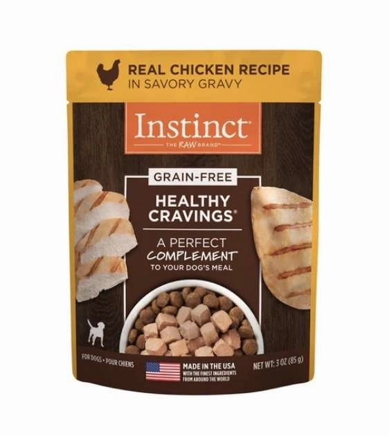 Instinct Healthy Cravings Grain Free Real Chicken Recipe Wet Dog Food Topper dog gifts,pet keepsakes