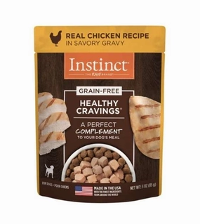 Instinct Healthy Cravings Grain Free Real Chicken Recipe Wet Dog Food Topper dog gifts,pet keepsakes
