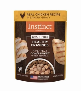 Instinct Healthy Cravings Grain Free Real Chicken Recipe Wet Dog Food Topper dog multipurpose item,all-in-one pet tool