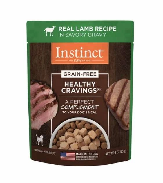 Instinct Healthy Cravings Grain Free Real Lamb Recipe Wet Dog Food Topper dog gifts,pet keepsakes