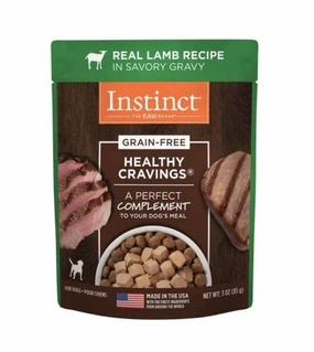 Instinct Healthy Cravings Grain Free Real Lamb Recipe Wet Dog Food Topper dog multipurpose item,all-in-one pet tool