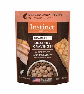 Instinct Healthy Cravings Grain Free Real Salmon Recipe Wet Dog Food Topper dog multipurpose item,all-in-one pet tool