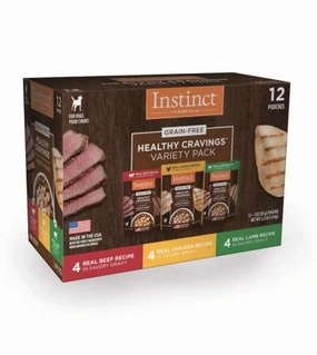 Instinct Healthy Cravings Grain Free Variety Pack Wet Dog Food Topper dog multipurpose item,all-in-one pet tool