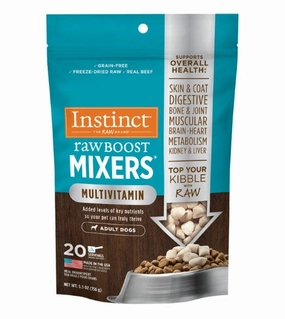 Instinct Raw Boost Mixers Freeze-Dried Topper Dog Food (Adult) dog multipurpose item,all-in-one pet tool