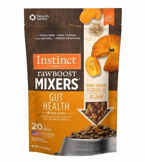 Instinct Raw Boost Mixers Freeze-Dried Topper Dog Food (Gut Health) dog multipurpose item,all-in-one pet tool