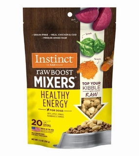 Instinct Raw Boost Mixers Freeze-Dried Topper Dog Food (Healthy Energy) dog multipurpose item,all-in-one pet tool