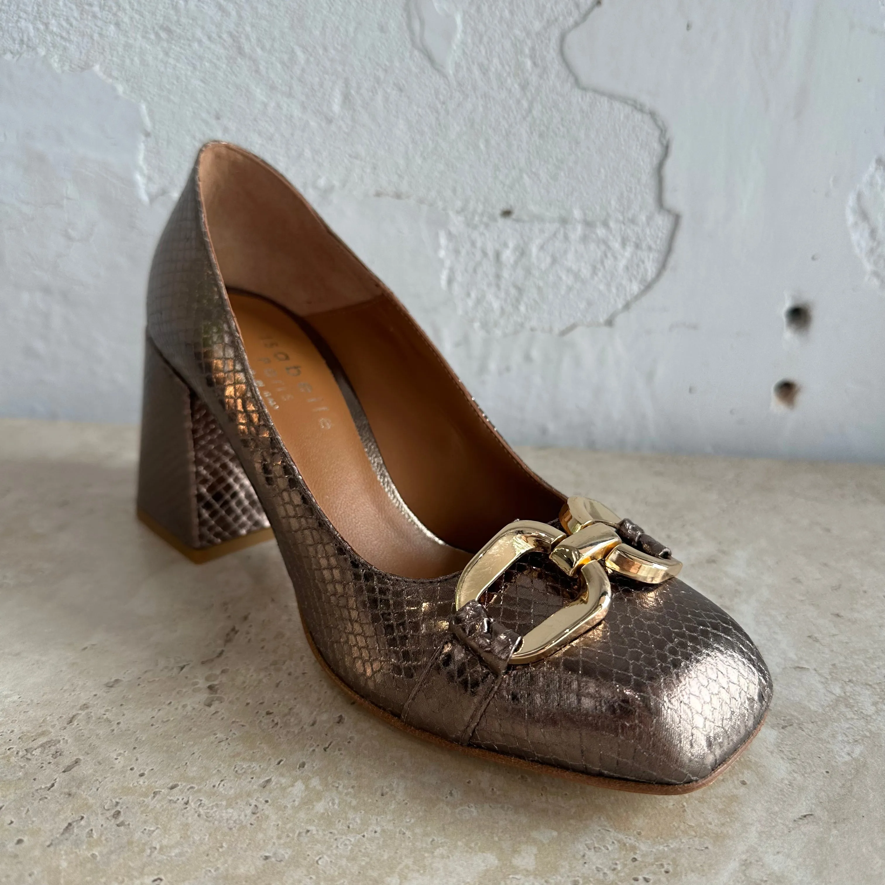 Isabelle Paris IS152 Bronze Metallic Shoes_Isabelle-Paris