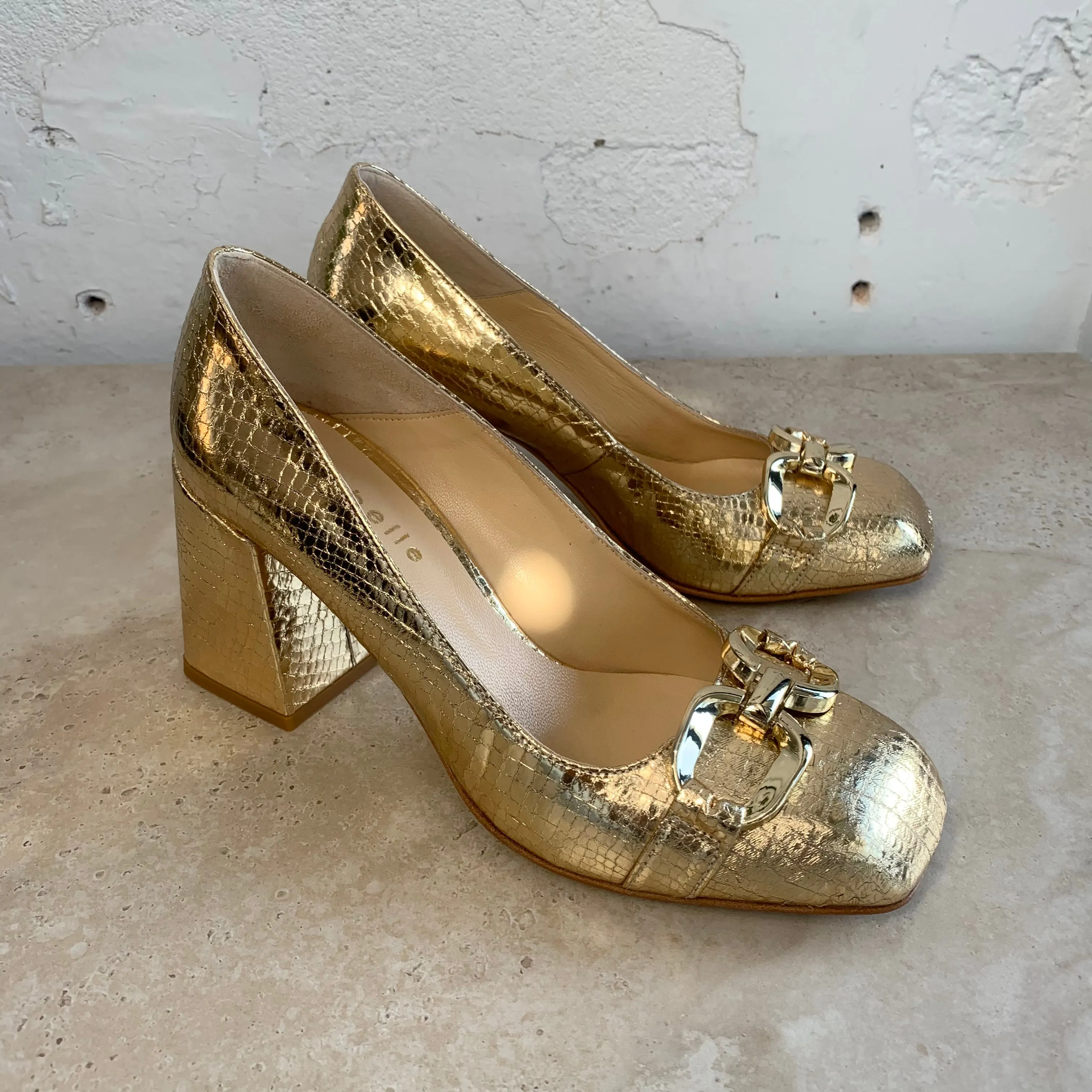 Isabelle Paris IS152 Oro Metallic Shoes_Isabelle-Paris