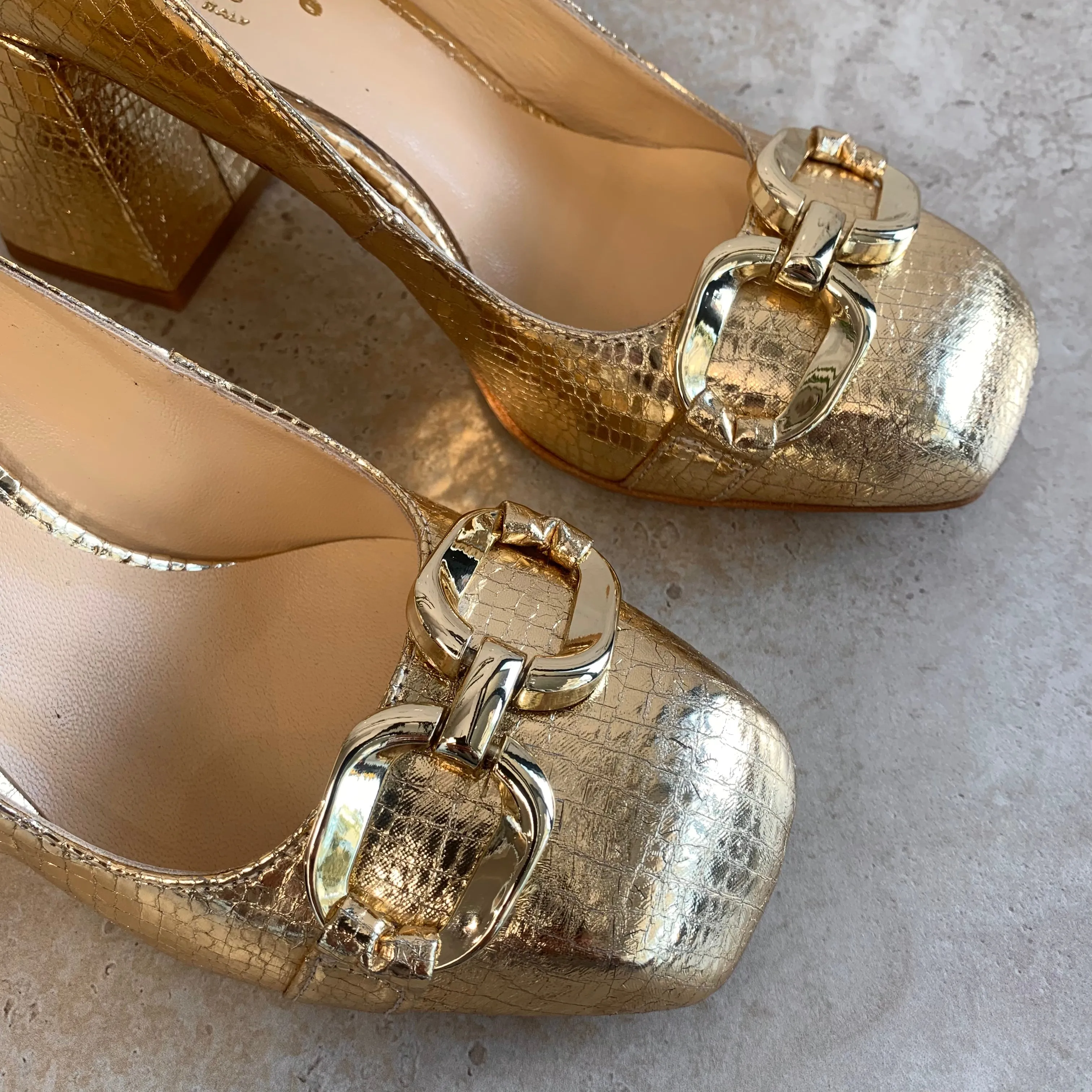 Isabelle Paris IS152 Oro Metallic Shoes_Isabelle-Paris