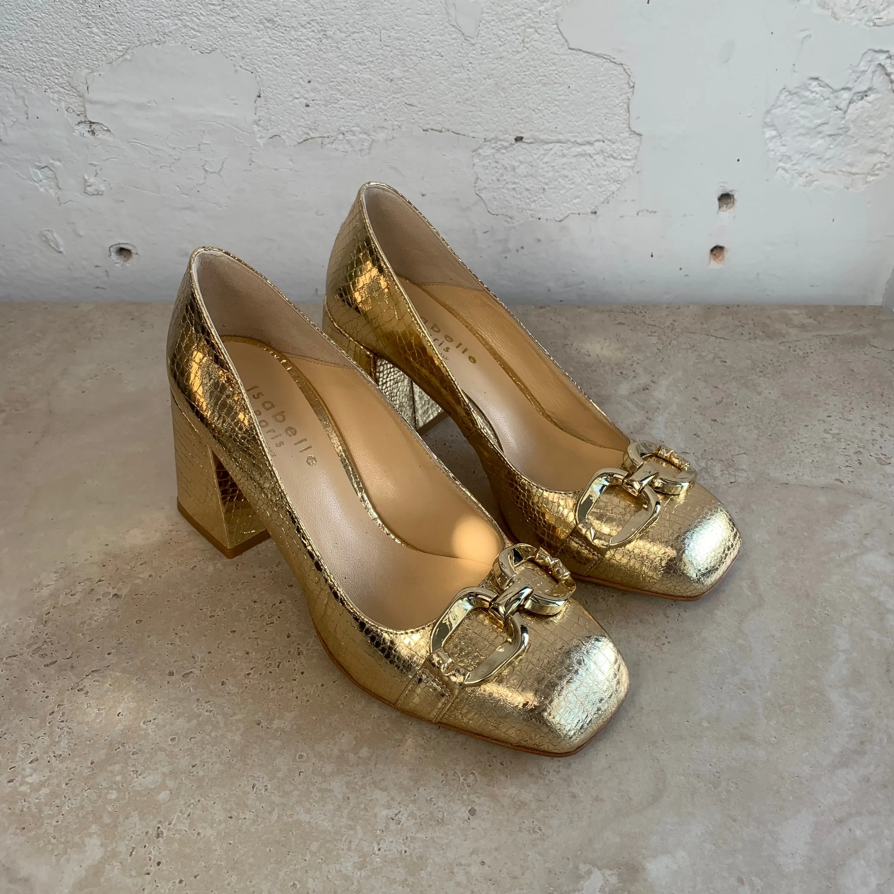 Isabelle Paris IS152 Oro Metallic Shoes_Isabelle-Paris
