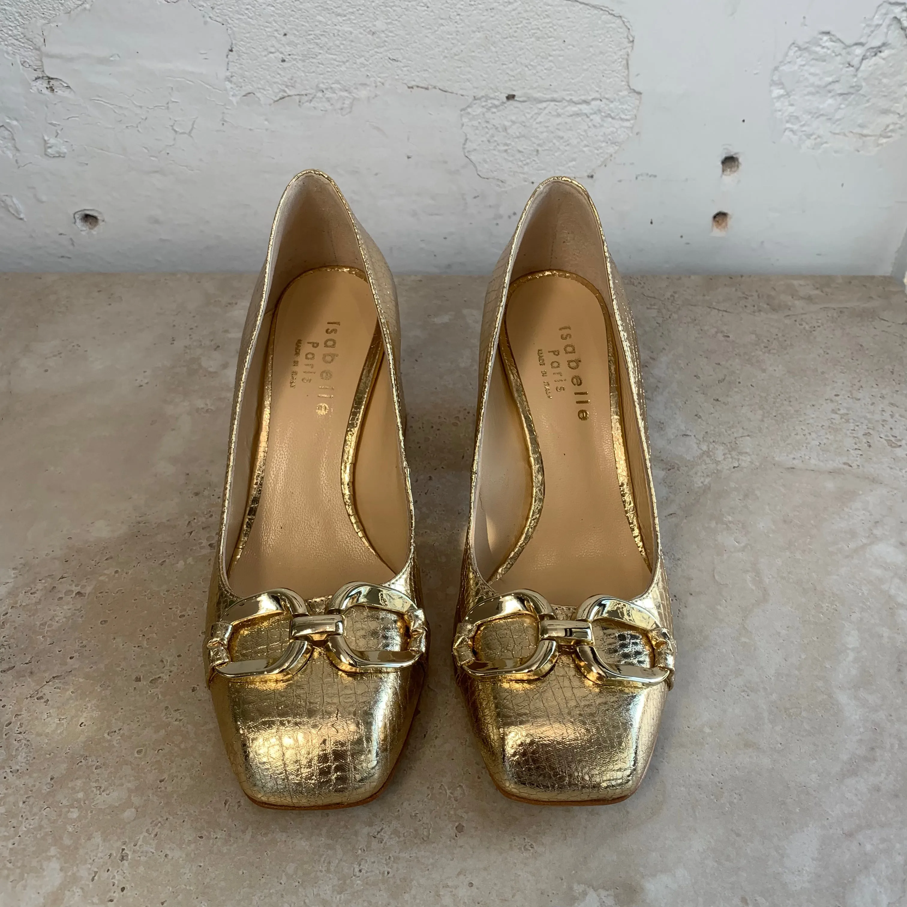 Isabelle Paris IS152 Oro Metallic Shoes_Isabelle-Paris