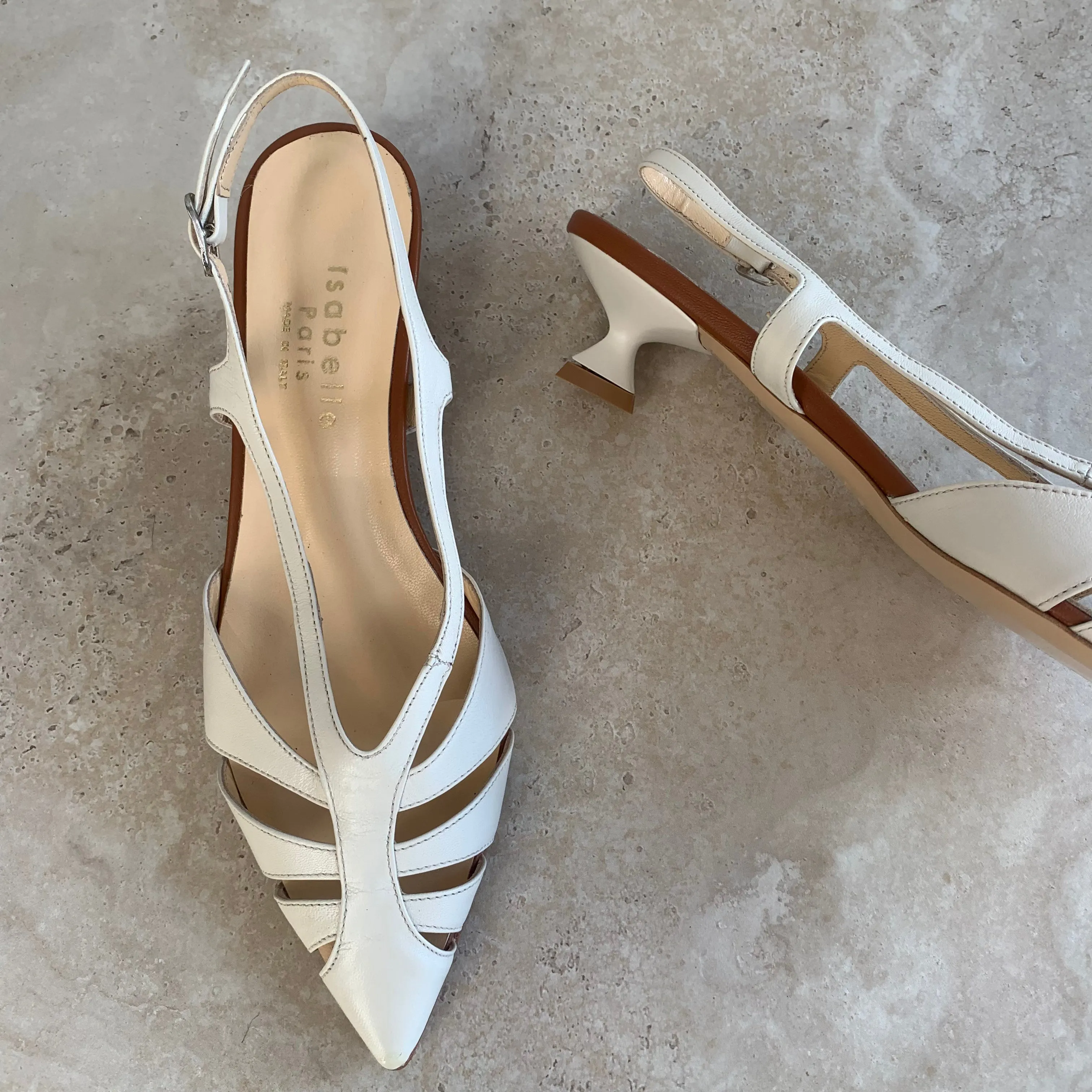 Isabelle Paris IS342 Cream Avorio Shoes_Isabelle-Paris