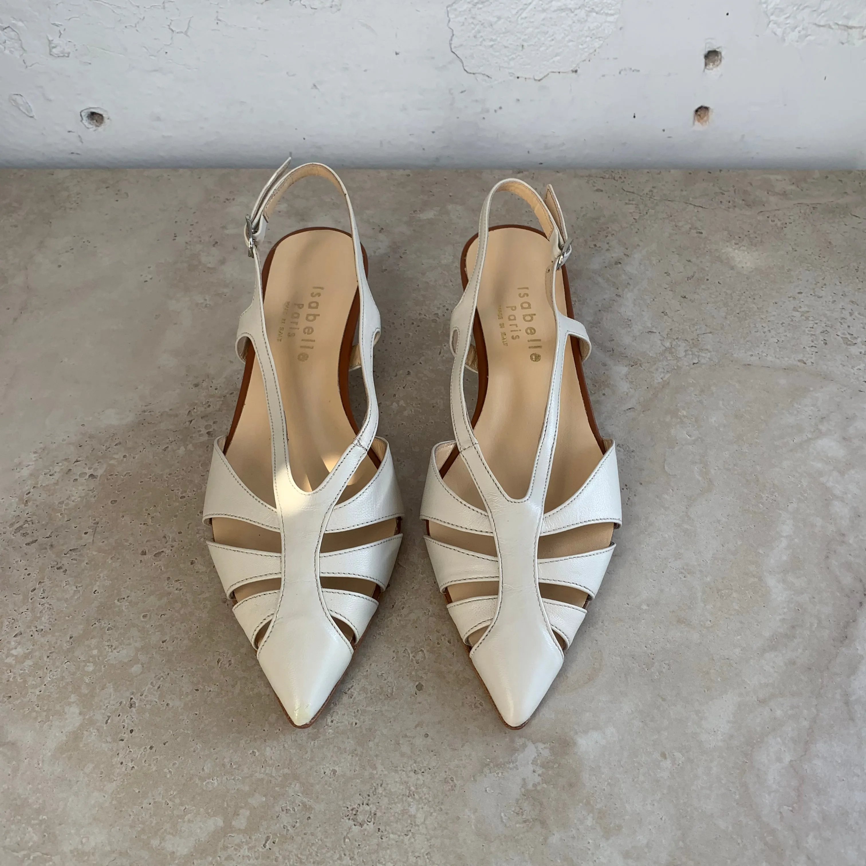 Isabelle Paris IS342 Cream Avorio Shoes_Isabelle-Paris