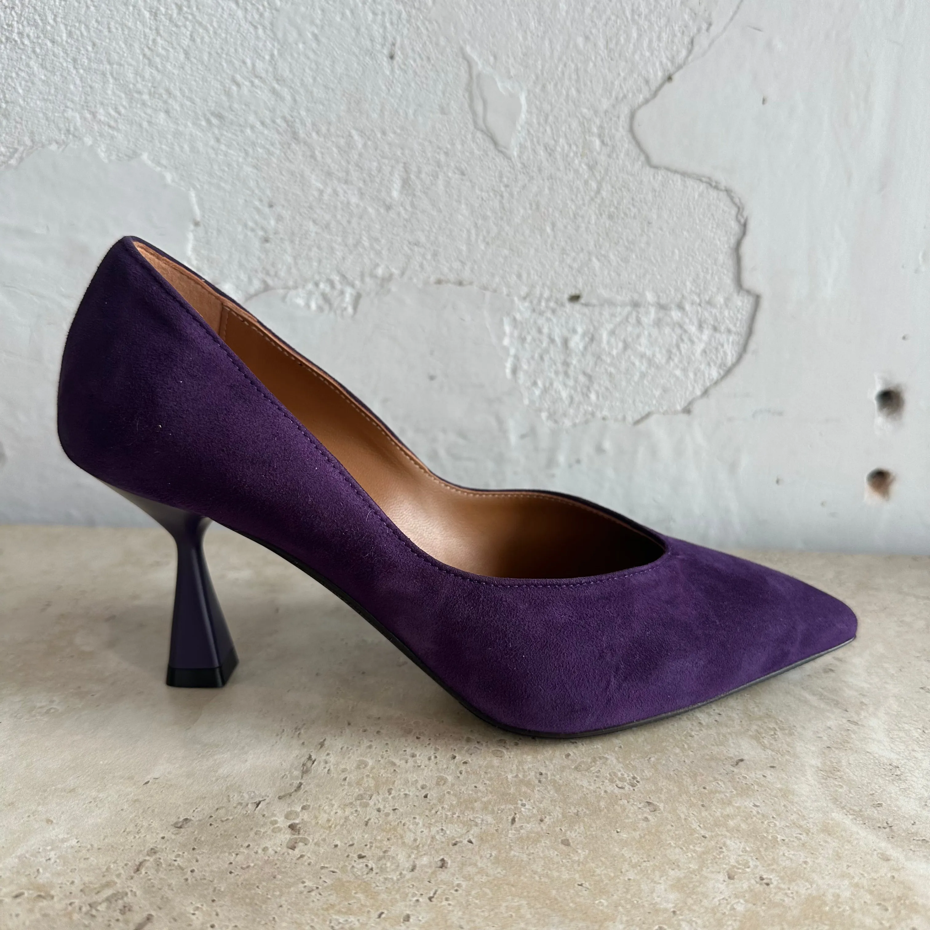Isabelle Paris IS420 Purple Suede Shoes_Isabelle-Paris
